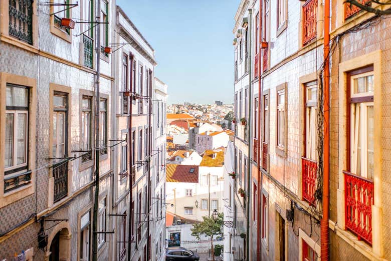 Casas típicas da Mouraria