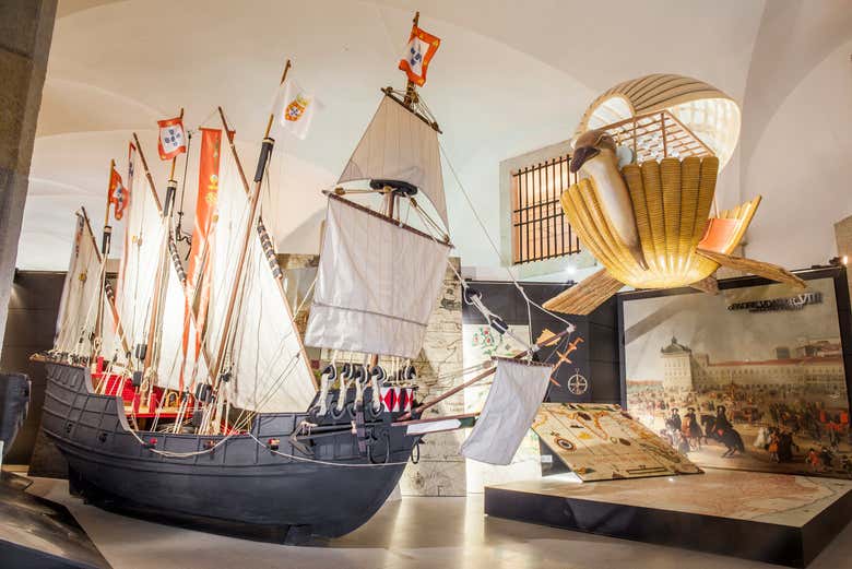 Maquetes de navios no Lisboa Story Centre