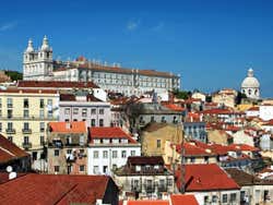 Panorâmica do bairro de Alfama