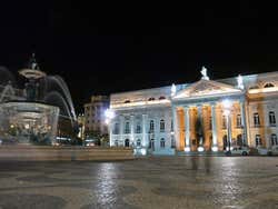 Teatro Dona Maria II na Praça do Rossio